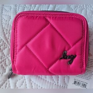 Lug NWT Splits Wallet In Rosette Pink